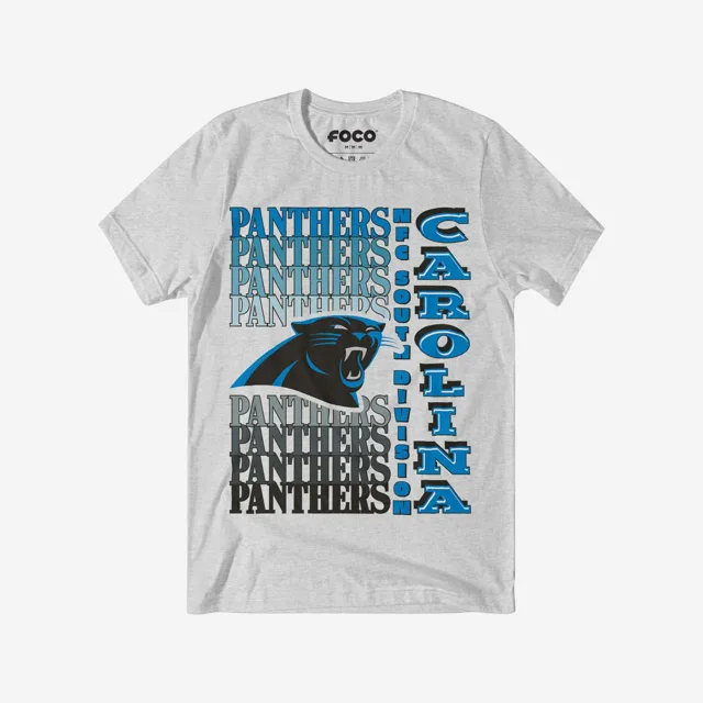 Carolina Panthers T-shirt avec mot-symbole dégradé