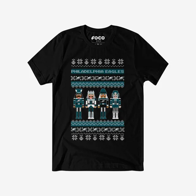 Philadelphia Eagles T-shirt pull casse-noisette des fêtes