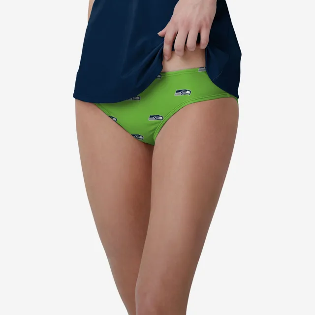 Seattle Seahawks Bas de bikini imprimé Summertime Mini pour femme