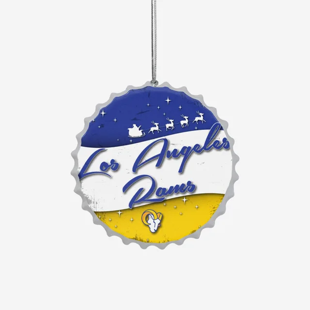 Los Angeles Rams Ornement de signe de bouteille