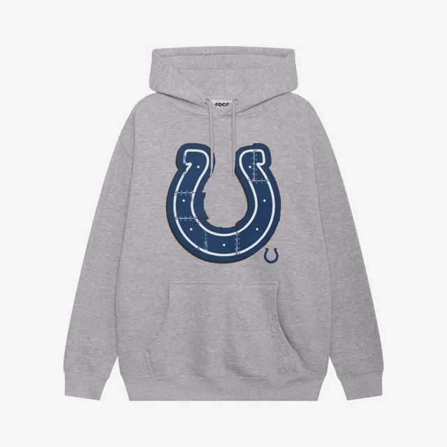Indianapolis Colts Sweat à capuche avec logo rivet