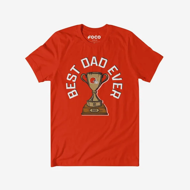 Cleveland Browns T-shirt Trophée du meilleur papa de tous les temps
