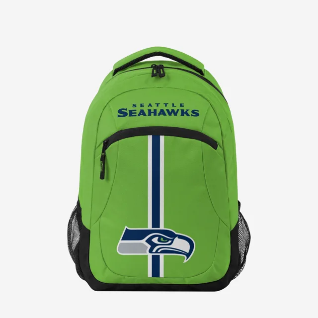 Seattle Seahawks Sac à dos d'action de couleur alternative vert