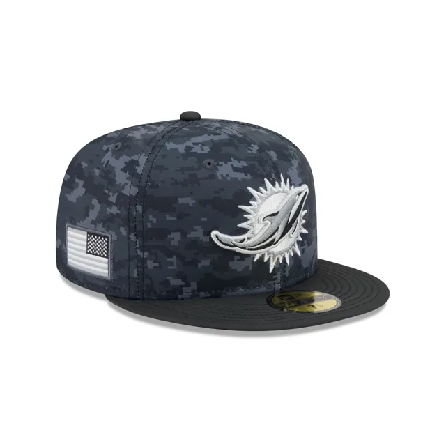 Miami Dolphins 2026 Salut au service 59FIFTY Chapeau ajusté