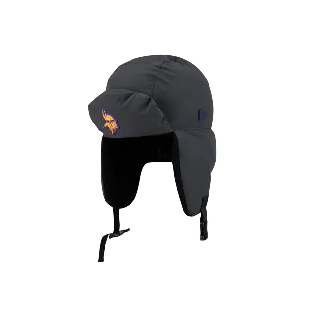 Minnesota Vikings 2026 Sideline Chapeau de trappeur mode par temps froid