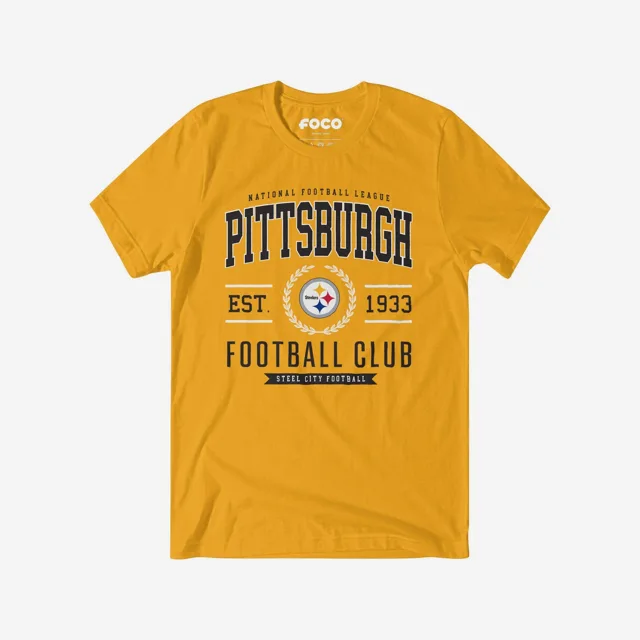 T-shirt Pittsburgh Steelers Club de Football
