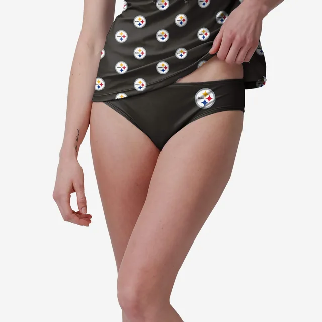 Pittsburgh Steelers Bas de bikini mini logo pour femme