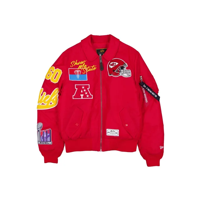 Veste de vol Alpha Industries x Kansas City Chiefs MA-1