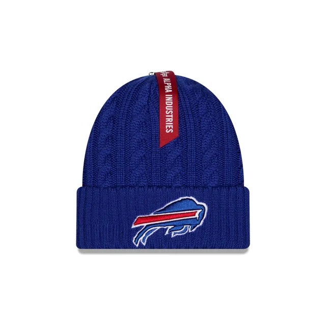 Alpha Industries x Buffalo Bills Bonnet en tricot torsadé