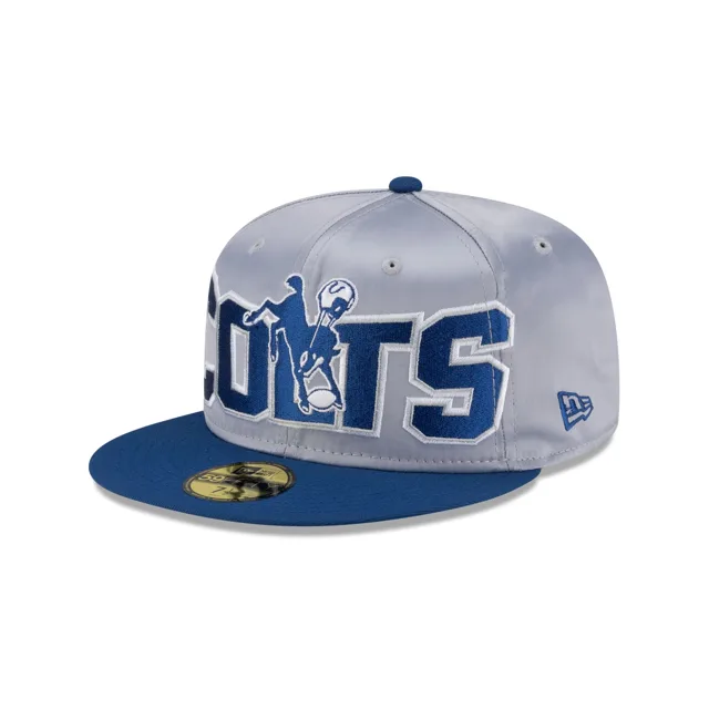 Indianapolis Colts Chapeau ajusté 59FIFTY en satin audacieux