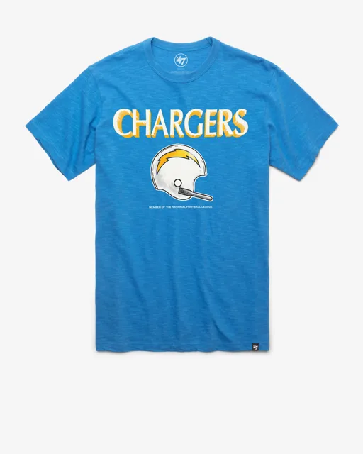 Los Angeles Chargers T-shirt SCRUM HISTORIQUE LONGUE DURÉE '47