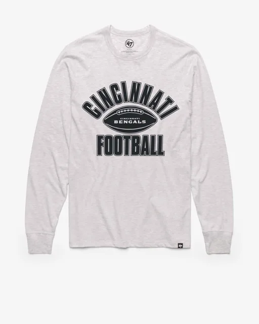 Cincinnati Bengals ÉMIS '47 FRANKLIN T-SHIRT À MANCHES LONGUES