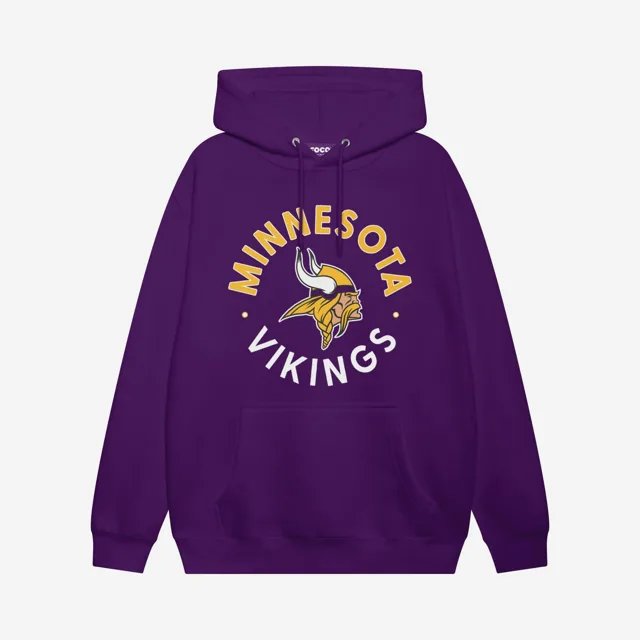 Sweat à capuche cercle Minnesota Vikings