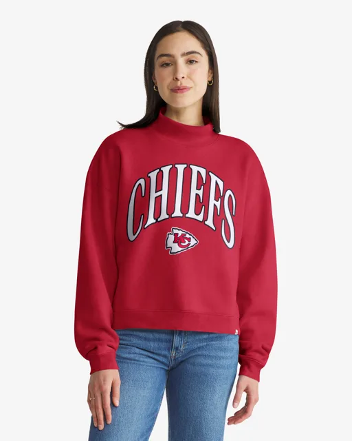 Kansas City Chiefs PULL À COL MONTANT VANTAGE '47 POUR FEMME