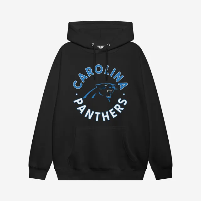 Sweat à capuche cercle Carolina Panthers