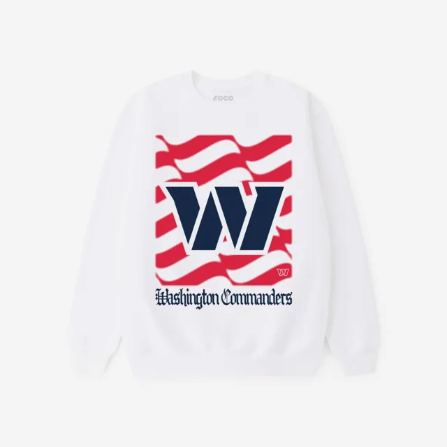 Washington Commanders Sweat-shirt à col rond avec logo American Heritage