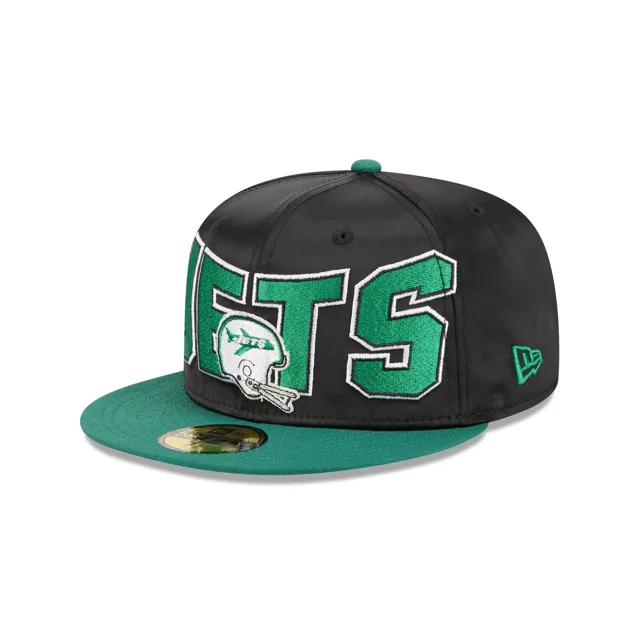 New York Jets Chapeau ajusté 59FIFTY en satin audacieux