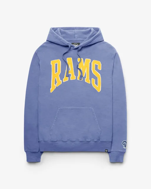 Los Angeles Rams HISTORIQUE GROTON BIEN PORTÉ '47 FRENCH TERRY HOOD