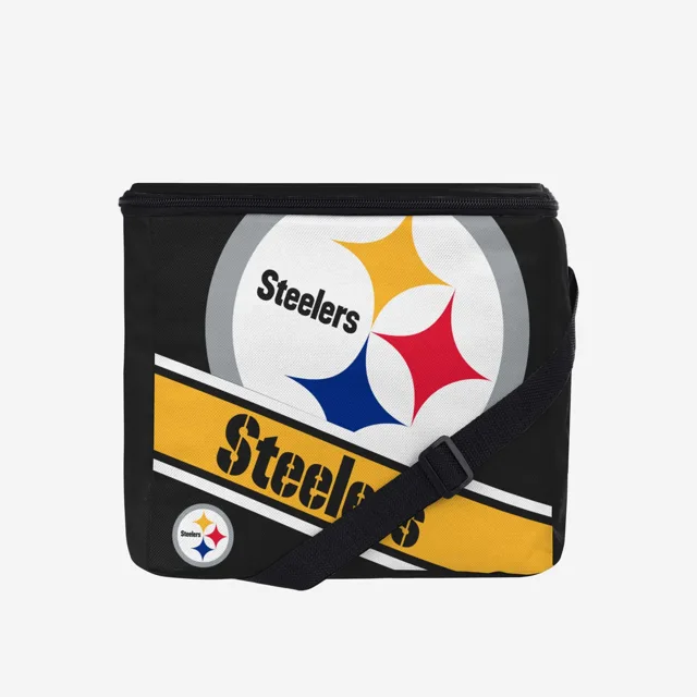 Pittsburgh Steelers Lot de 12 glacières à gros logo et rayures