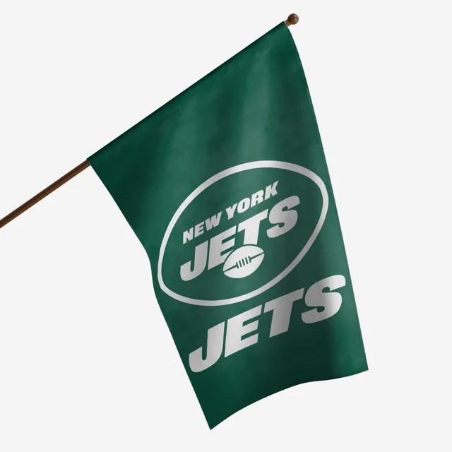 New York Jets Drapeau vertical solide