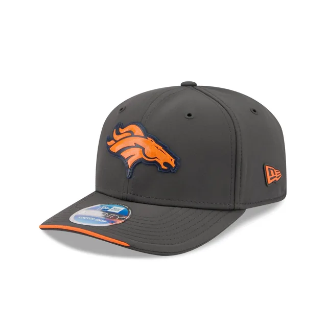 Denver Broncos 2026 Sideline Cold Weather 9SEVENTY Bonnet extensible à bouton-pression