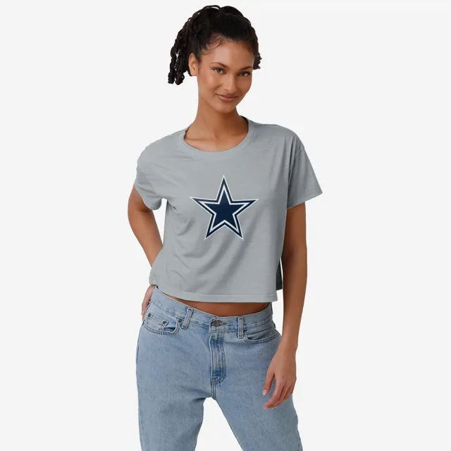 Dallas Cowboys Haut court de couleur d'équipe alternative pour femmes