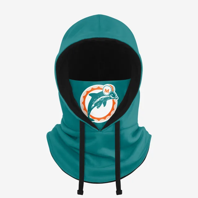 Miami Dolphins Guêtre à capuche rétro avec cordon de serrage