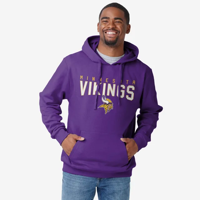 Sweat à capuche uni Minnesota Vikings
