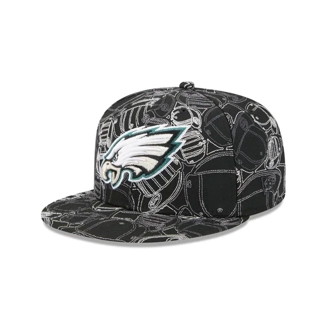 Philadelphia Eagles Casquette Scramble 59FIFTY Chapeau ajusté