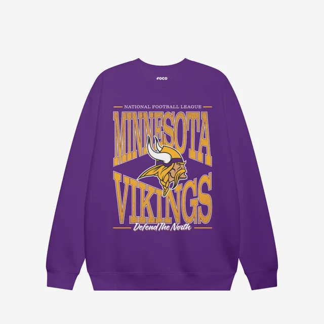 Minnesota Vikings Sweat-shirt à col rond Diamond Dynasty