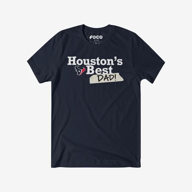 Houston Texans T-shirt le meilleur papa du monde