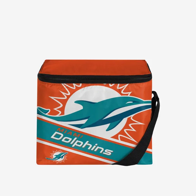 Miami Dolphins Lot de 6 glacières avec grand logo et rayures