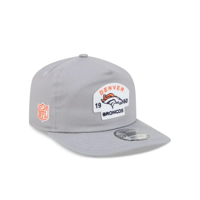 Denver Broncos Feutre Patch Gris 19TWENTY Snapback Chapeau