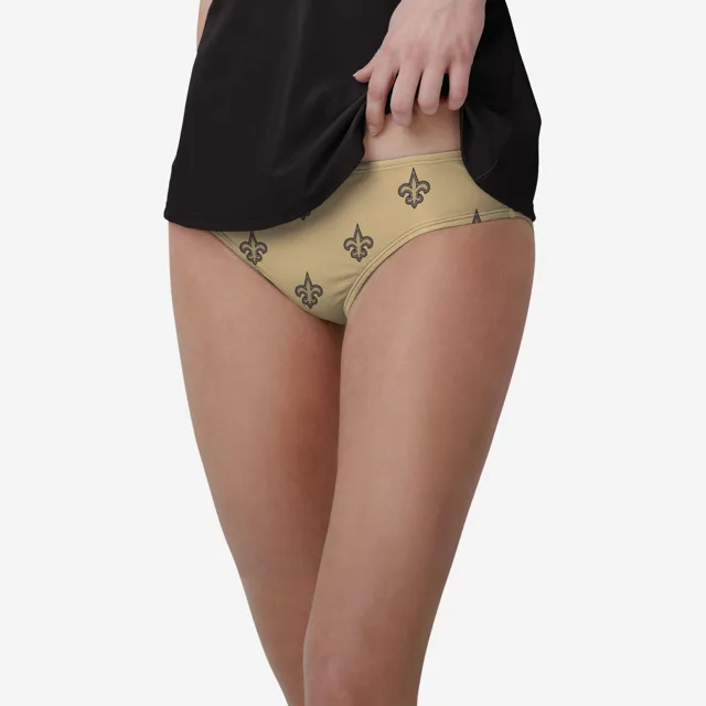 New Orleans Saints Bas de bikini imprimé Summertime Mini pour femme