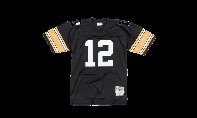 NFL LEGACY JERSEY STEELERS 1976 TERRY BRADSHAW "Noir" LGJYCP18119 PSTBLCK76TBD