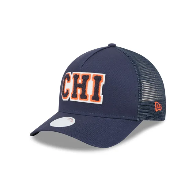 Chicago Bears Scoreboard Casquette de camionneur 9FORTY M-Crown A-Frame pour femme