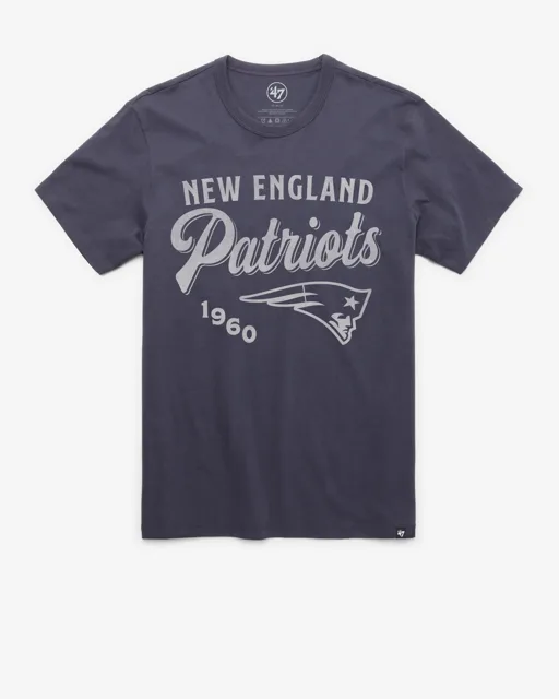 New England Patriots SCRIPT '47 FRANKLIN TEE