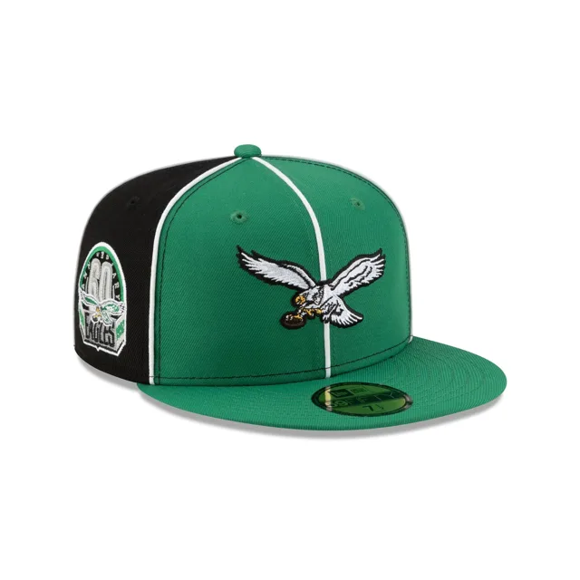 Philadelphia Eagles Chapeau ajusté bicolore Pinwheel 59FIFTY