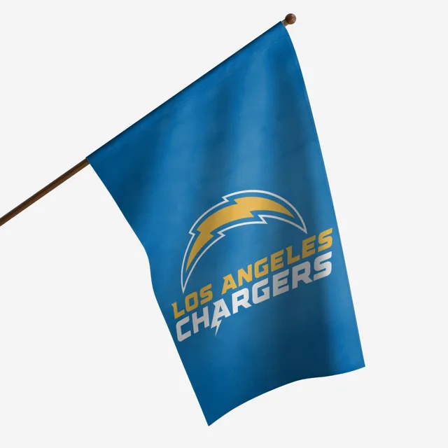 Los Angeles Chargers Drapeau vertical solide