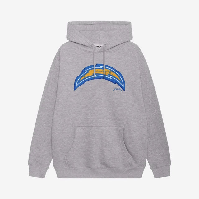 Los Angeles Chargers Sweat à capuche avec logo rivet