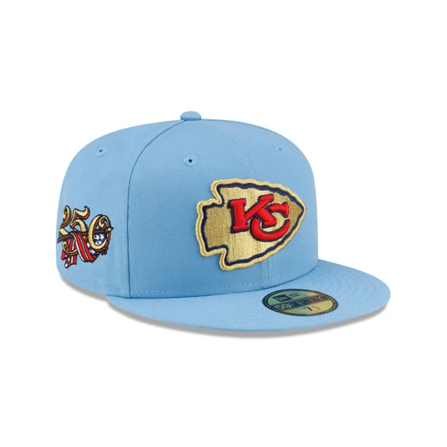 Kansas City Chiefs Casquette ajustée 59FIFTY rouge, blanc et bleu