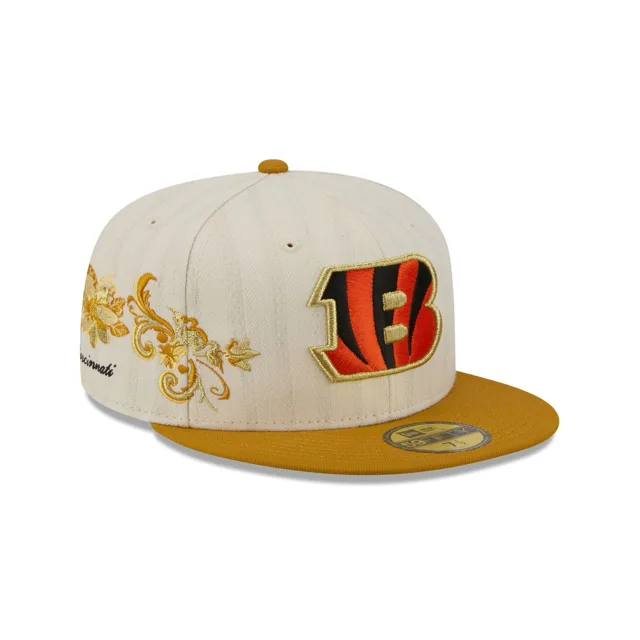 Cincinnati Bengals Casquette ajustée à chevrons chromée 59FIFTY