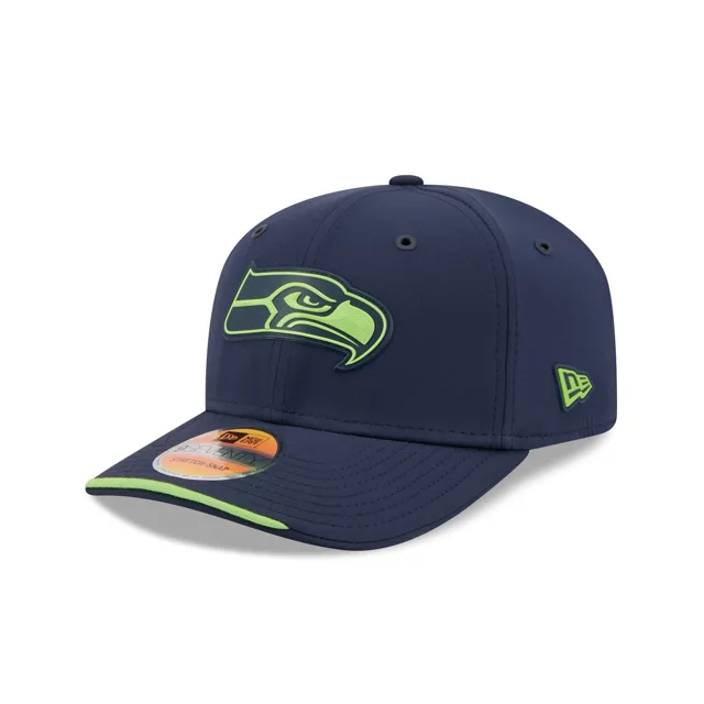 Seattle Seahawks 2026 Sideline 9SEVENTY Chapeau extensible à bouton-pression