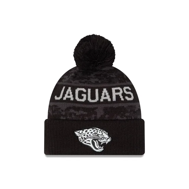 Jacksonville Jaguars 2026 Salut au service Pom Knit Hat