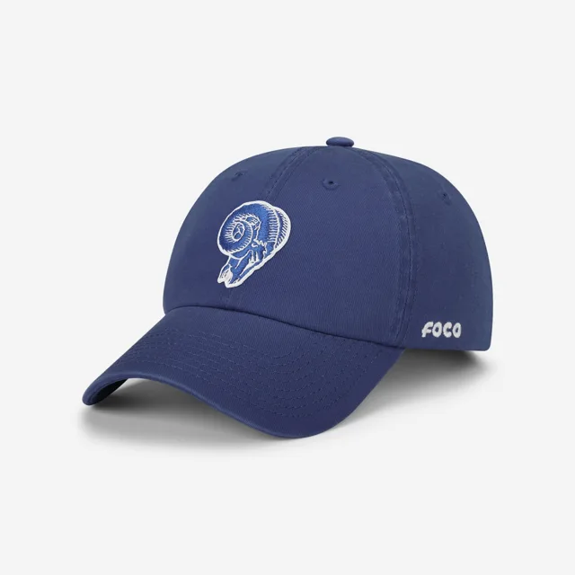 Casquette décontractée avec logo rétro Los Angeles Rams