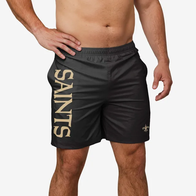 New Orleans Saints Maillot de bain traditionnel avec mot-symbole solide
