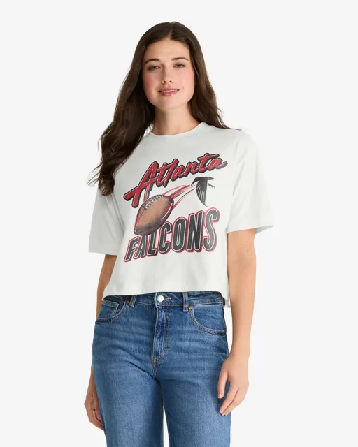 Atlanta Falcons HISTORIQUE DIME TIME '47 REED CITY TEE FEMME