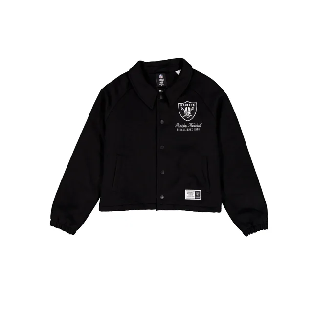Las Vegas Raiders Veste courte en laine pour femme