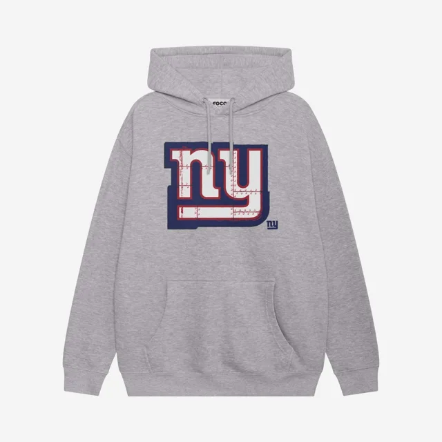 New York Giants Sweat à capuche avec logo rivet