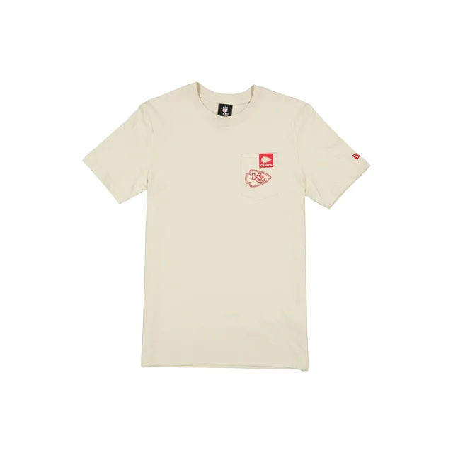 Kansas City Chiefs T-shirt matelassé à poche en pierre